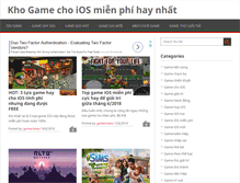 Tablet Screenshot of gamechoios.net